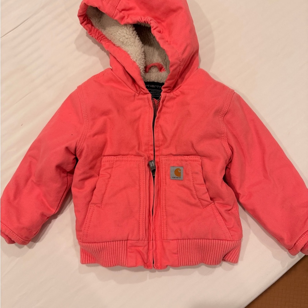 Pink Carhartt Hooded Jacket